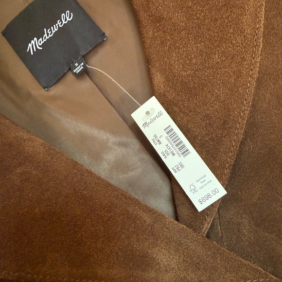 Madewell Chocolate Brown Trench Coat - Picture 4 of 6